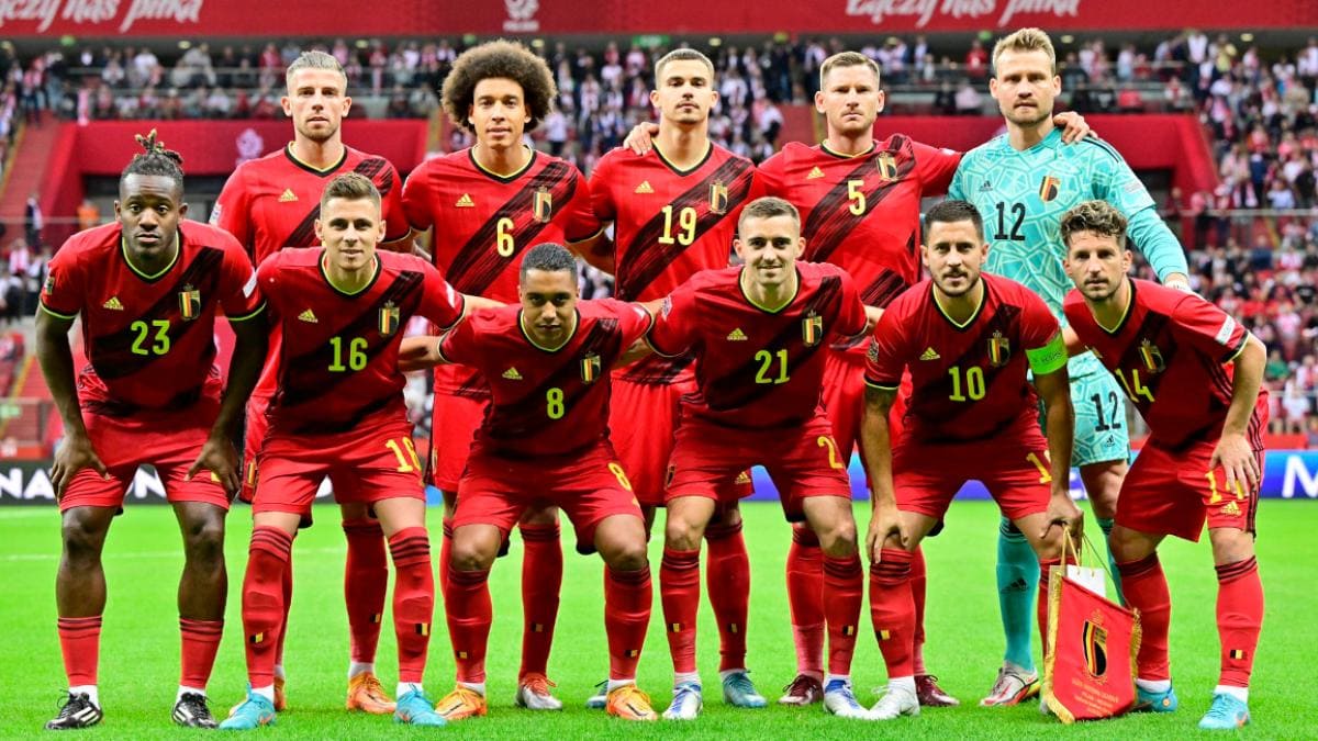 team foto for Bélgica