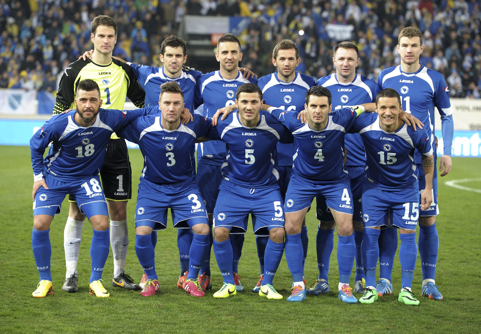 team foto for Bosnia-Herzegovina