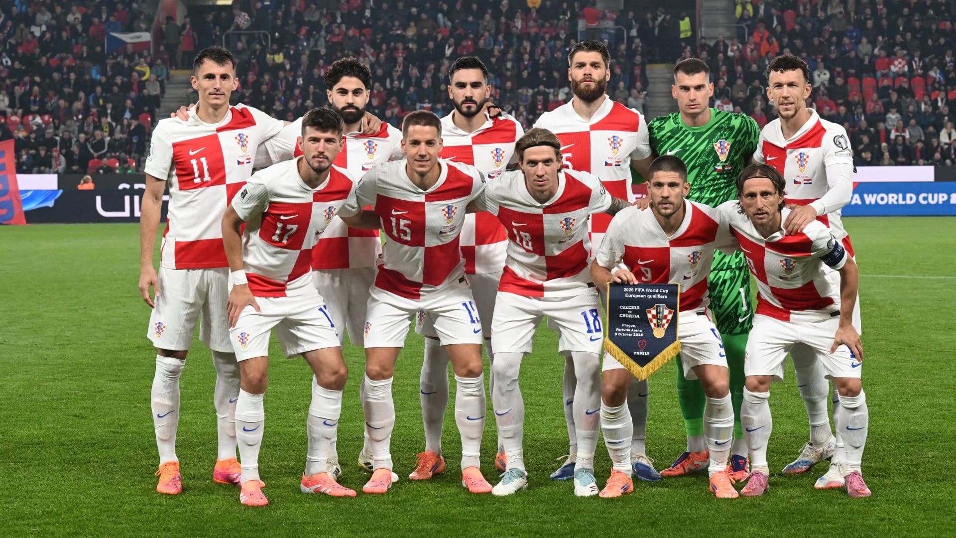 team foto for Croácia