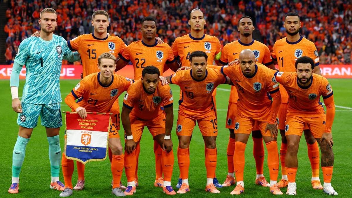 team foto for Holanda