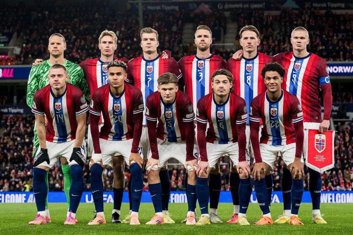 team foto for Noruega