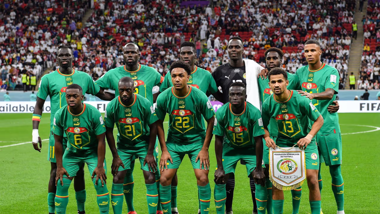 team foto for Senegal
