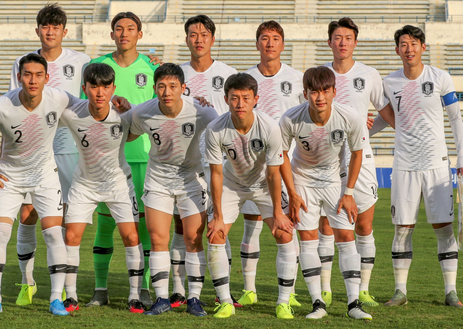 team foto for República da Coreia