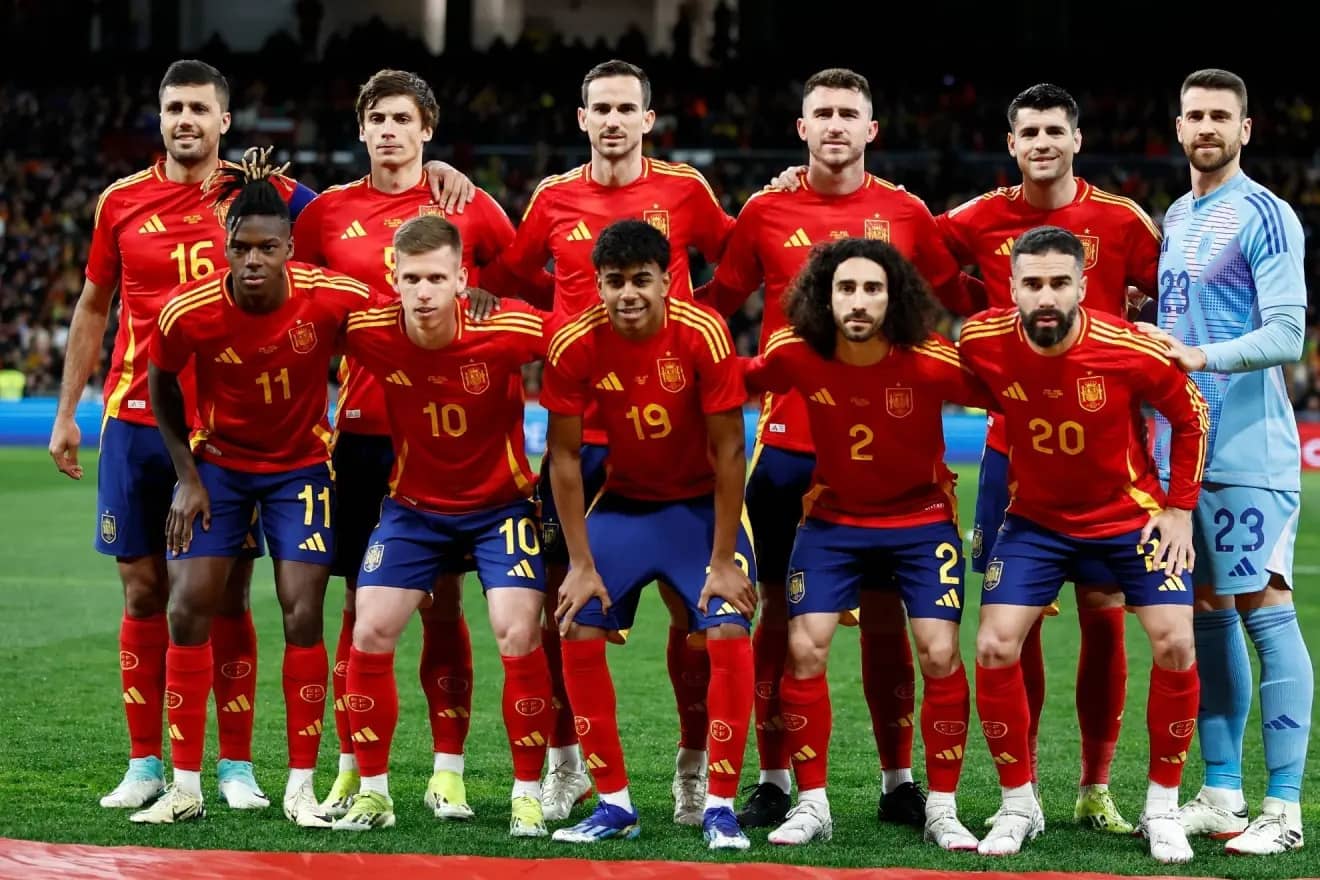 team foto for Espanha